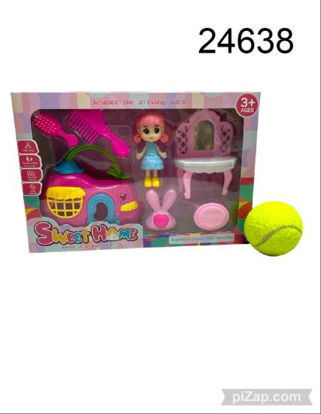 Imagen de SET MUÑECA 10CM C/ACC 5.25